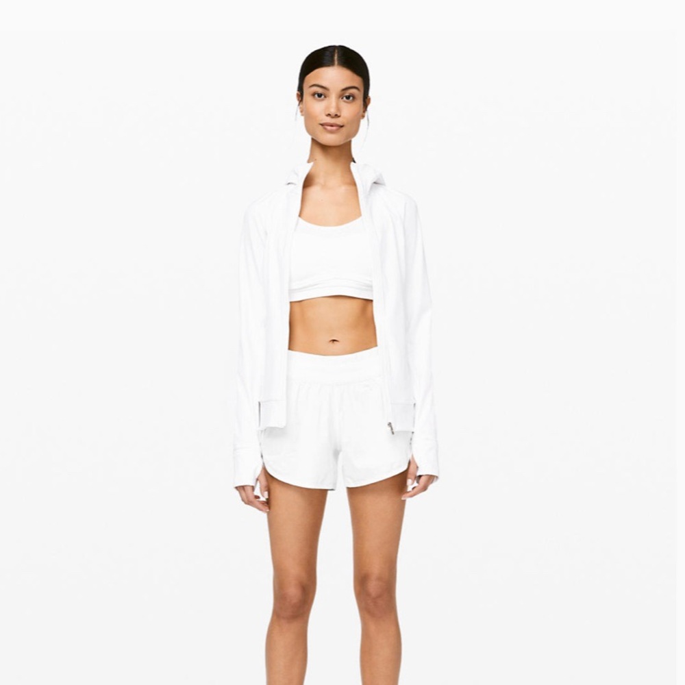 Lululemon Tracker Short V White